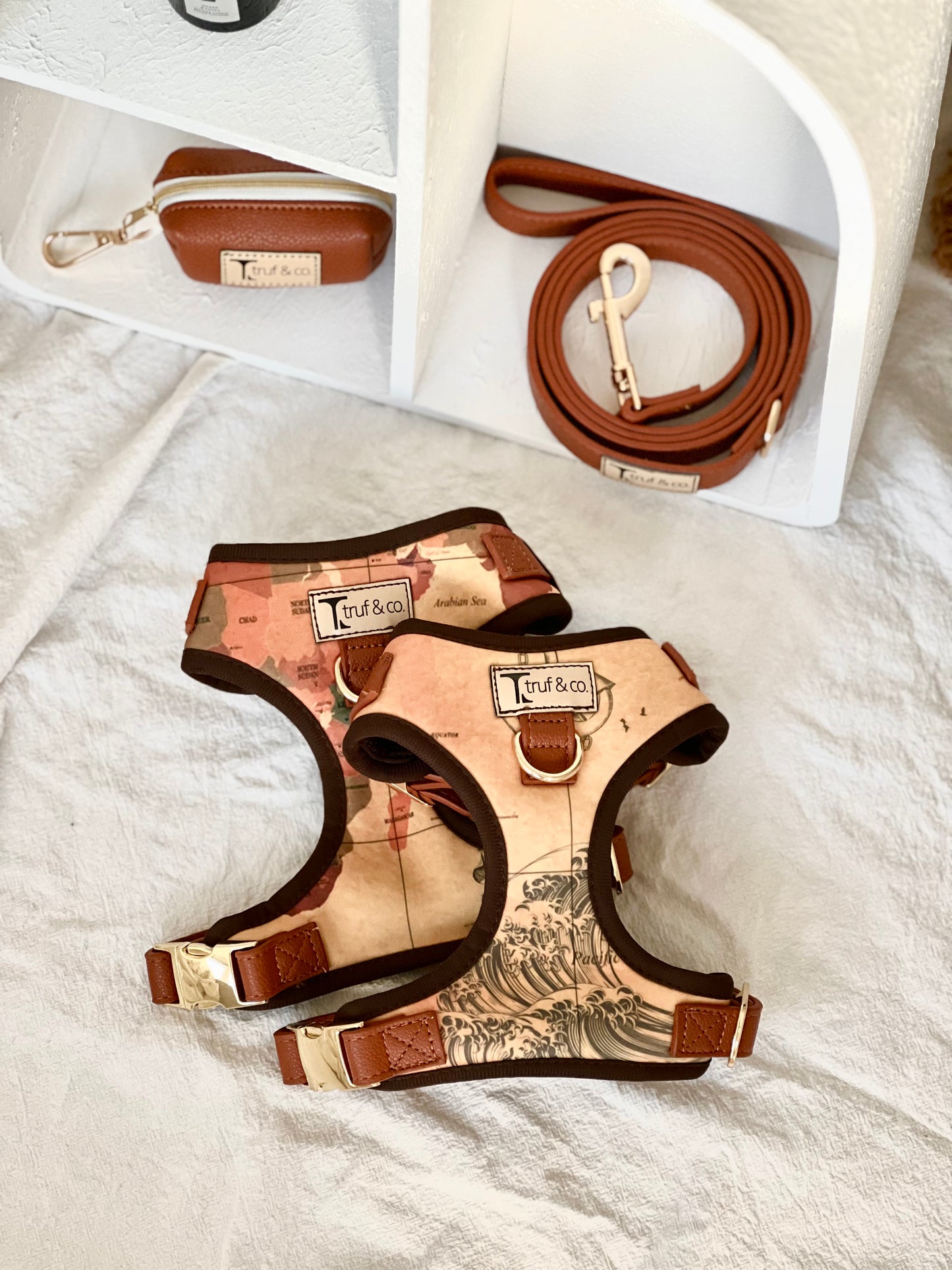 The Adventurer’s Vegan Leather Dog Harness