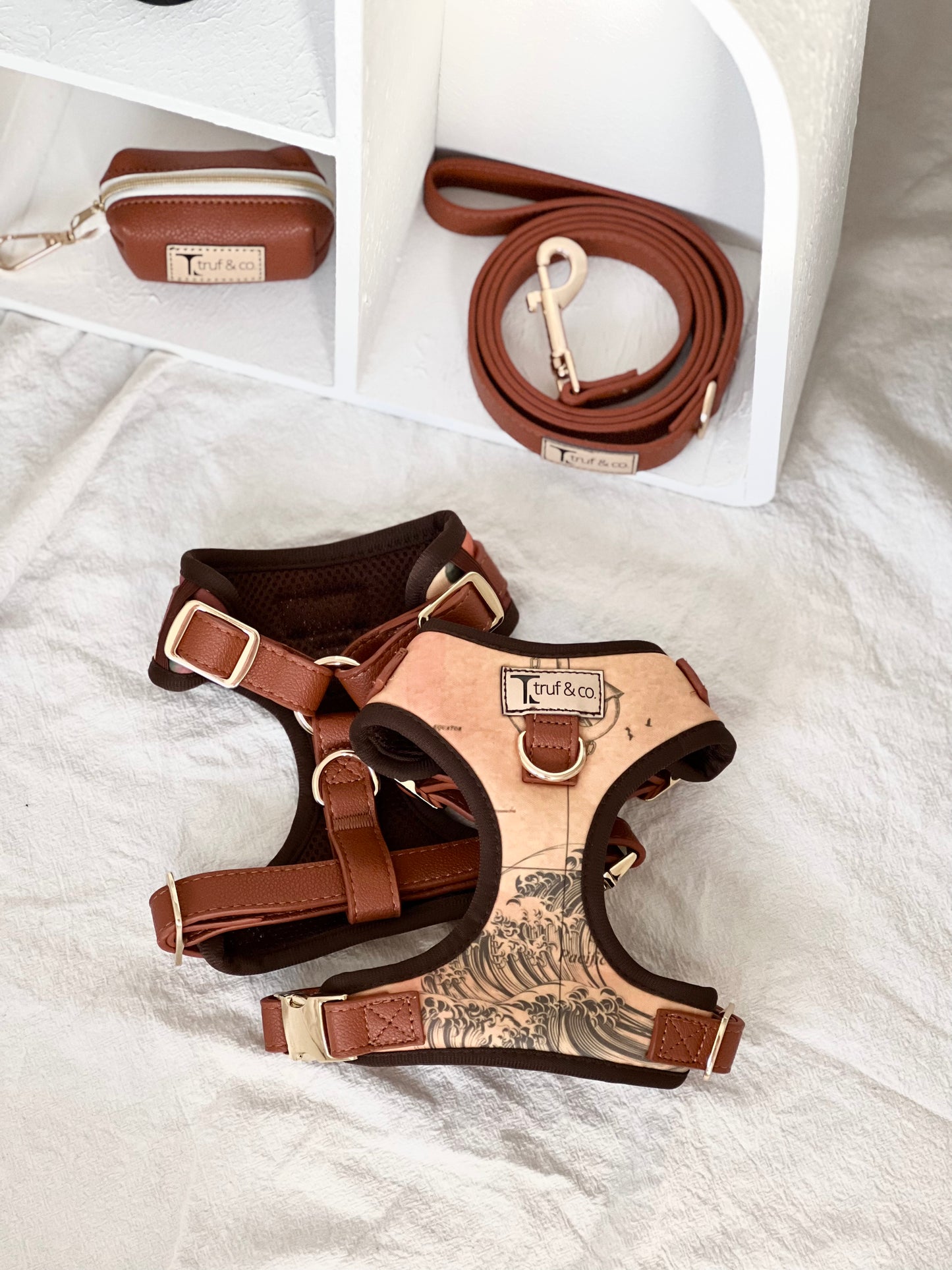 The Adventurer’s Vegan Leather Dog Harness