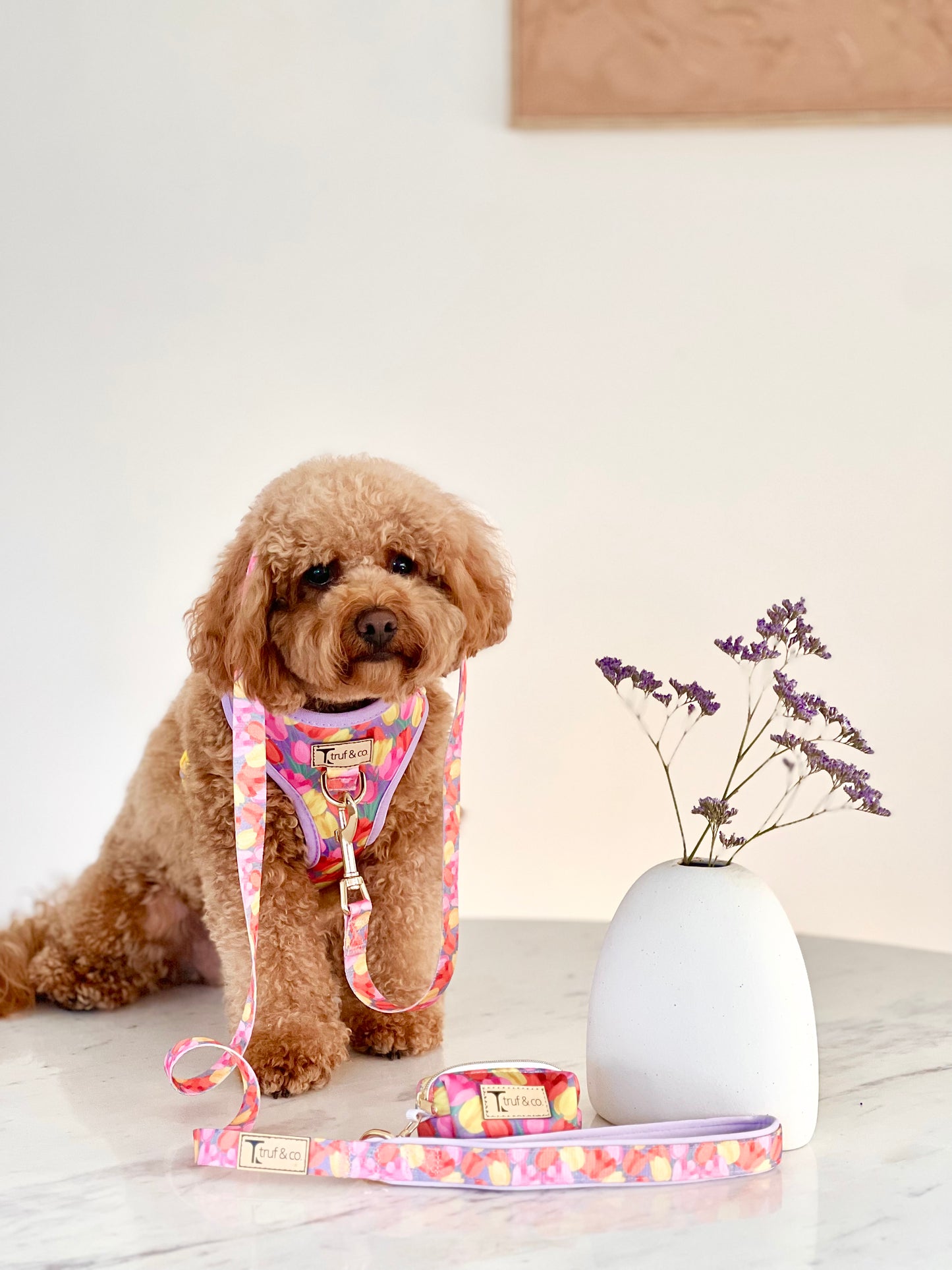 Blooming Dog Waste Bag Holder